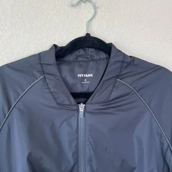 NEW Ivy Park Beyoncé Women Black Bomber Jacket, Size XS